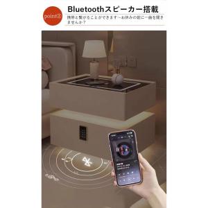 サイドテーブル ナイトテーブル ベットサイドテ...の詳細画像4
