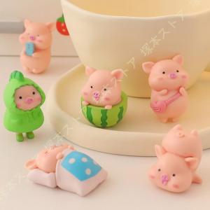 ブラザー ピッグ ぶた 豚 置物 かわいい ピンク おしゃれ オブジェ