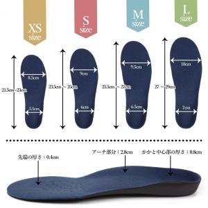 インソール 3D アーチサポート 立ち仕事 イ...の詳細画像5