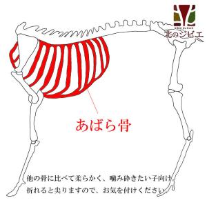 犬用 エゾ鹿 あばら骨 300g×2パック【犬...の詳細画像1
