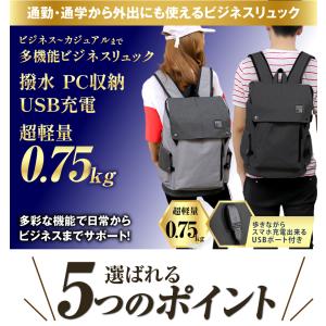 リュック メンズ レディース ビジネスリュック...の詳細画像1