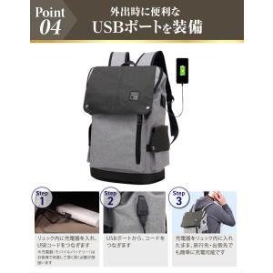 リュック メンズ レディース ビジネスリュック...の詳細画像5