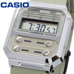 CASIO カシオ 腕時計 メンズ レディース チープカシオ チプカシ 海外モデル F-100復刻モデル デジタル A100WEF-3Aの商品画像