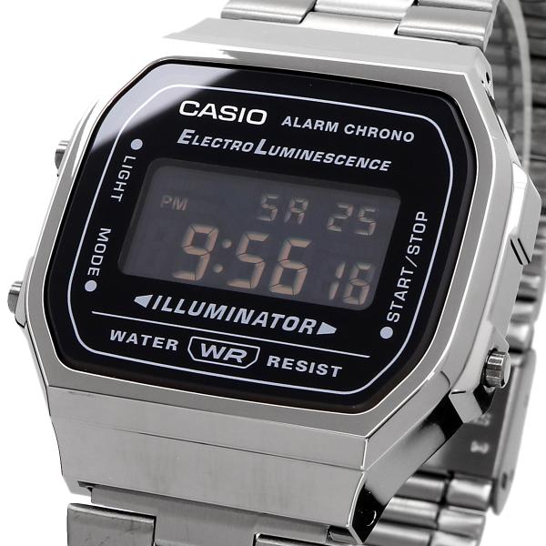 CASIO 腕時計 メンズ レディース チープカシオ 海外モデル デジタル A168WGG-1B カ...