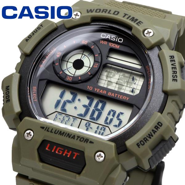 CASIO カシオ 腕時計 メンズ チープカシオ チプカシ   海外モデル ワールドタイム アウトド...