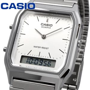 スタンダード（CASIO） カシオ クラシック シルバー＆ピンク AQ-230A