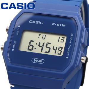 CASIO 腕時計 カシオ ウォッチ チプカシ デジタル ユニセックス F-91WB-2A1 バイオマスプラスチックバンド ブルー [並行輸入品]
