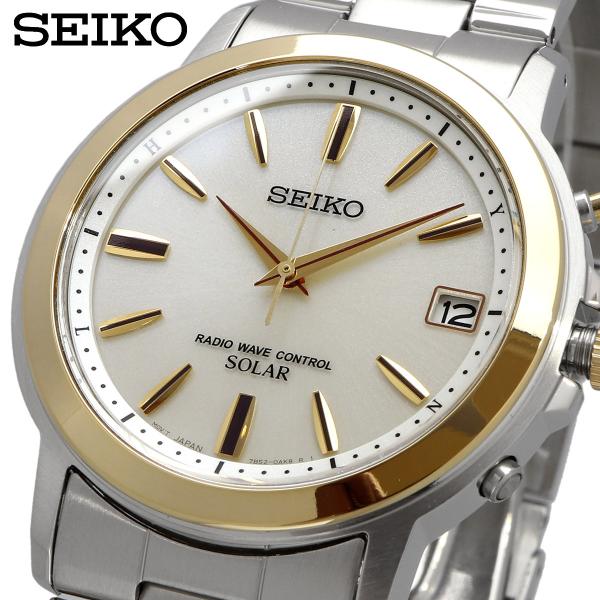 【父の日 ギフト】SEIKO セイコー メンズ 電波時計 ソーラー SPIRIT スピリット 国内正...