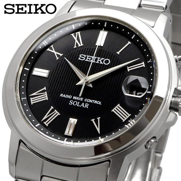 SEIKO メンズ 電波時計 ソーラー SPIRIT スピリット 国内正規品 SBTM191 セイコ...