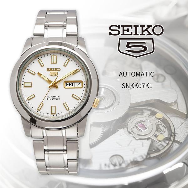 SEIKO セイコー 腕時計 メンズ 海外モデル セイコー5 自動巻き    SNKK07K1