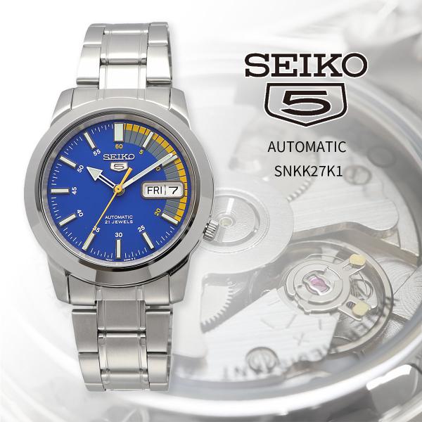 SEIKO セイコー 腕時計 メンズ 海外モデル セイコー5 自動巻き ビジネス カジュアル  SN...