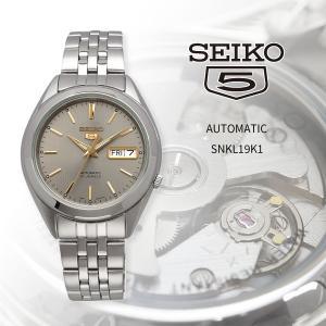SEIKO セイコー 腕時計 メンズ 海外モデル セイコー5 自動巻き ビジネス カジュアル  SNKL19K1