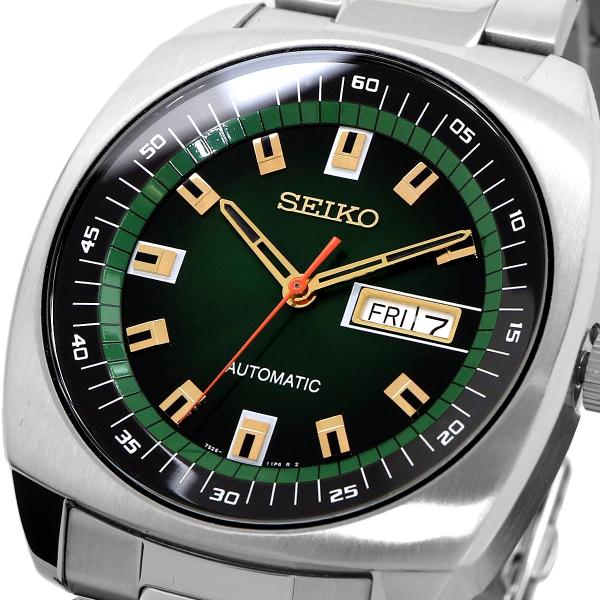 【父の日 ギフト】SEIKO セイコー メンズ 海外モデル RECRAFT SERIES 復刻 自動...