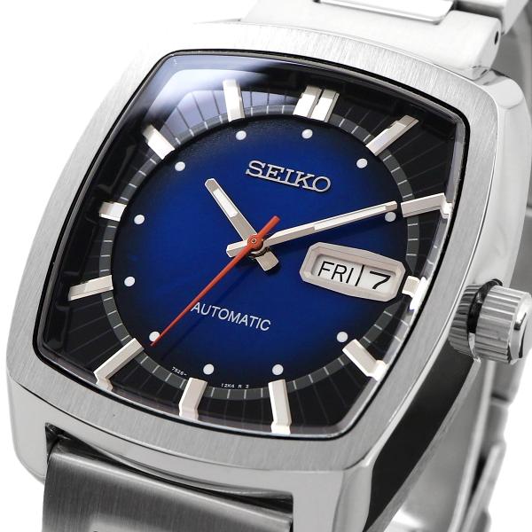 【父の日 ギフト】SEIKO セイコー メンズ 海外モデル RECRAFT SERIES 復刻 自動...