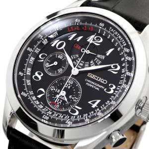 SEIKO セイコー 腕時計 メンズ 海外モデル アラームクロノグラフ ビジネス カジュアル  SPC133P1