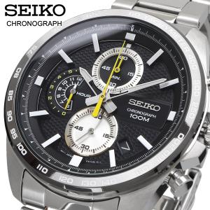 SEIKO セイコー 腕時計 メンズ 海外モデル ビジネス カジュアル  クロノグラフ SSB261P1｜north-star