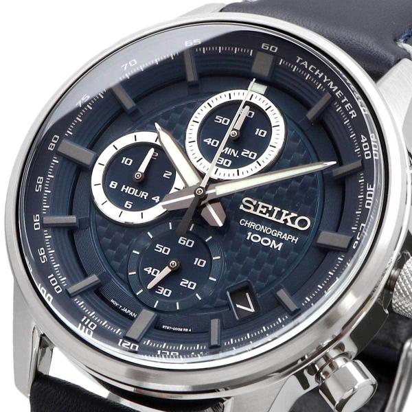 SEIKO セイコー 腕時計 メンズ 海外モデル クロノグラフ ビジネス カジュアル  SSB333...
