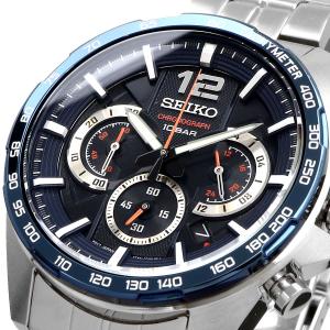 SEIKO セイコー 腕時計 メンズ 海外モデル クロノグラフ ビジネス カジュアル  SSB345P1