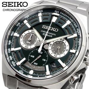 SEIKO セイコー 腕時計 メンズ 海外モデル MADE IN JAPAN 日本製 ビジネス カジュアル  クロノグラフ SSB405｜north-star