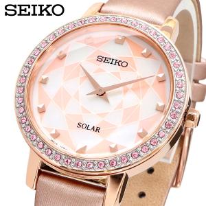 SEIKO セイコー 腕時計 レディース  海外モデル ソーラー シンプル ビジネス フォーマル  SUP456P1｜north-star