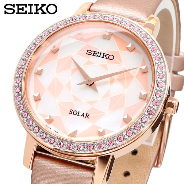 SEIKO セイコー 腕時計 レディース  海外モデル ソーラー シンプル ビジネス フォーマル  ...