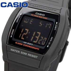 CASIO カシオ 腕時計 メンズ レディース チープカシオ チプカシ 海外モデル デジタル W-201-1BVの商品画像