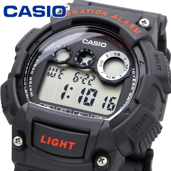 CASIO カシオ 腕時計 メンズ チープカシオ チプカシ 海外モデル バイブレーション機能  W-...