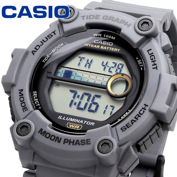 CASIO カシオ 腕時計 メンズ チープカシオ チプカシ 海外モデル タイドグラフ デジタル  W...