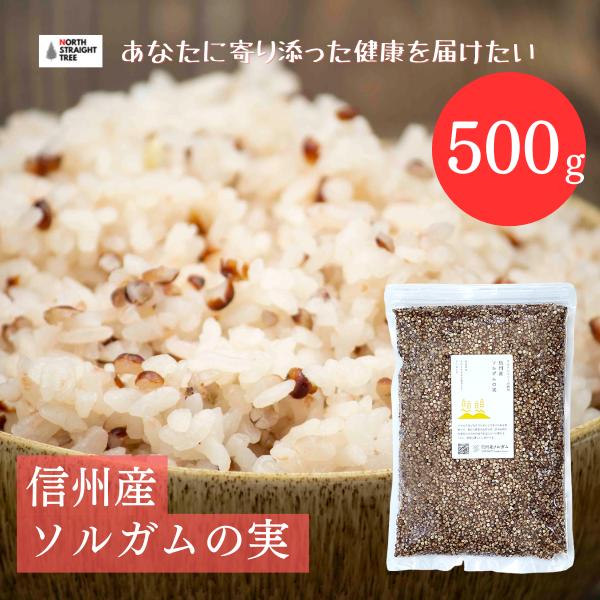 ソルガムの実 500g スーパーフード 国産 雑穀 健康食品 整腸作用 ダイエット 美容 ポリフェノ...