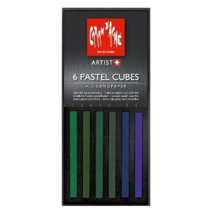 カランダッシュ　パステルキューブ 6シェイドセット　フォレスト　※在庫限り　残1点