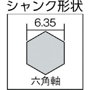 在庫限り スターエム 六角軸ダボ錐 10.0m...の詳細画像2