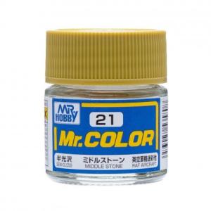 GSIクレオス Mr.カラー C21 ミドルストーン 半光沢｜north-work-store