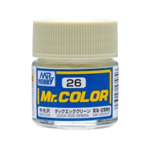 GSIクレオス Mr.カラー C26 ダックエッググリーン 半光沢｜north-work-store