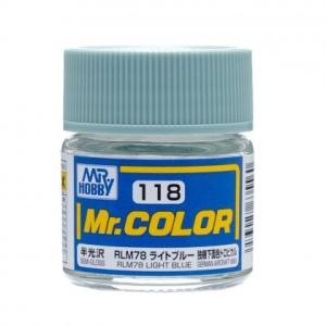 GSIクレオス C118  Mr.カラー RLM78 ライトブルー 半光沢