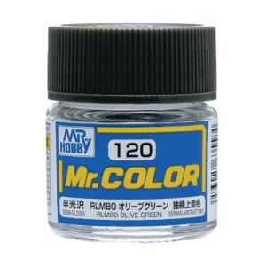 GSIクレオス C120 Mr.カラー RLM80 オリーブグリーン 半光沢｜north-work-store