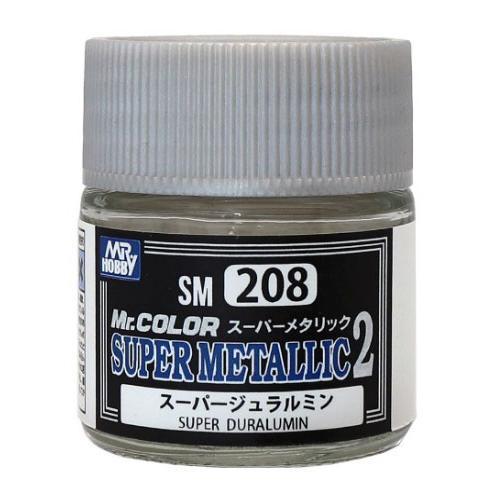 GSIクレオス Mr.スーパーメタリック2 スーパージュラルミン SM208 塗料