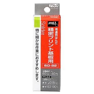 ヤニ入り電子工作用はんだ（17g-1mm-スズ60/鉛40） : デンシ電気店