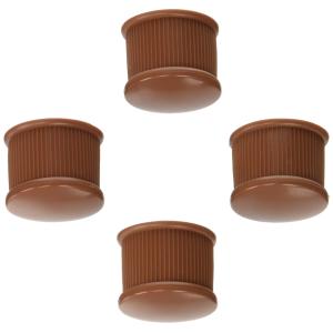在庫限り 光(Hikari)イス脚キャップ 茶 ...の商品画像