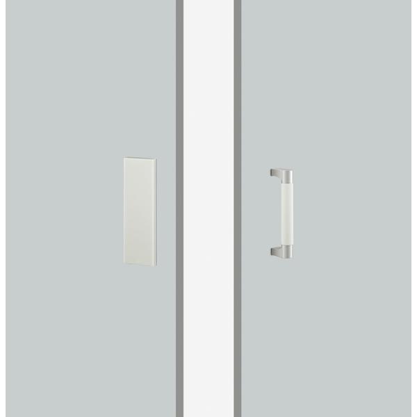 在庫確認可 ユニオン 直送 T7263-57-079 建築用金物 ドアハンドル プレート ABS ホ...