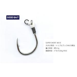 グッドベイト 山田フック SUPER SHORT 4/0 GOODBAIT