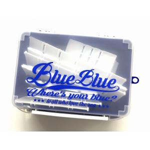 BlueBlue（ブルーブルー） ルアーケースロゴタイプ ブルー（1個のみご