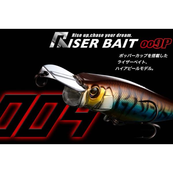 ジャッカル JACKALL RISER BAIT 009P　ライザーベイト009P