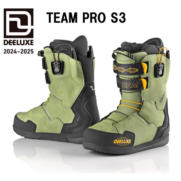 予約商品　DEELUXE ディーラックス 24-25　スノーボード ブーツ　TEAM PRO S3　...