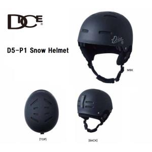 予約商品　DICE ダイス 24-25 スノーボード ヘルメット　D5-P1 SNOW HELMET　MBK　日本正規品｜northern-l