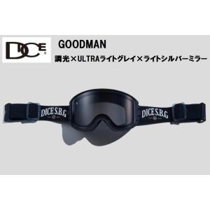 DICE ダイス　24-25 スノーボード ゴーグル　GOODMAN グッドマン　GM44570　M...