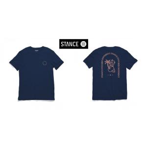 STANCE スタンス　Tシャツ　TROPS SS　 BLUE　メンズ レディース ユニセックス 半...