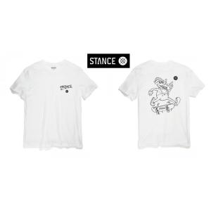 STANCE スタンス　Tシャツ　WOLFMAN SS　 WHITE　メンズ レディース ユニセック...