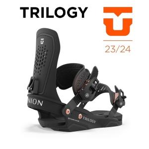 UNION ユニオン 23-24　スノーボード ビンディング バインディング　TRILOGY　トリロジー　BLACK　2023-2024　レディース　日本正規品｜northern-l