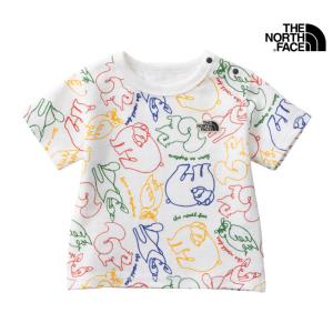 2024 春夏 新作 ノースフェイス THE NORTH FACE ベビー ショートスリーブ ラッチ パイル ティー BABY S/S LATCH PILE TEE Tシャツ トップス NTB32281 ベビー｜northfeel-apparel