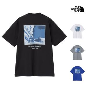 ザ・ノース・フェイス THE NORTH FACE NT82636 ショートスリーブ ロック ウォール グラフィック ティー S/S ROCK WALL GRAPHIC TEE メンズ 男性 Tシャツ
